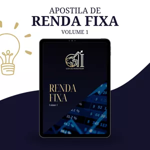 Imagem de capa para o Ebook Apostila de Renda Fixa - Volume 1