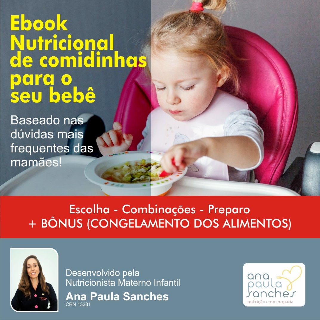 Imagem do curso Ebook nutricional de comidinhas para o seu bebê