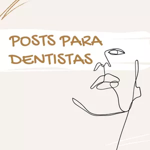 Imagem de capa para o Curso online Posts para Dentistas 