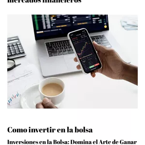 Imagen de portada para Ebook Guía básica para aprender a Como invertir en la bolsa : Domina el Arte de Ganar en los Mercados con XTB