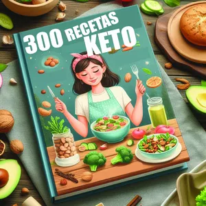 Imagen de portada para Ebook 300 Recetas Keto