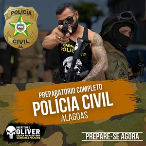 Imagem do curso 👮‍♂️Preparatório Completo POLÍCIA CIVIL de Alagoas 👮‍♂️ PCAL - Instituto Óliver 