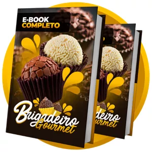 Imagem de capa para o Ebook BRIGADEIRO GOURMET