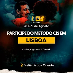 Imagem de capa para o Evento presencial Método CIS 245 - GLOBAL - LISBOA