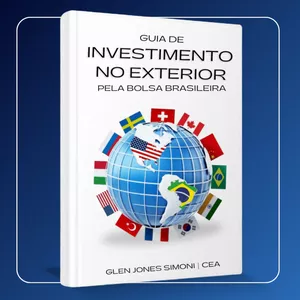 Imagem de capa para o Ebook Guia de Investimento no Exterior pela Bolsa Brasileira