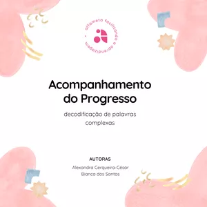 Imagem de capa para o Ebook Acompanhamento do Progresso: decodificação de palavras complexas