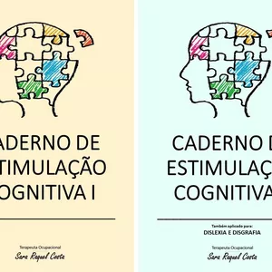 Imagem de capa para o Ebook Cadernos de Estimulação Cognitiva I e II