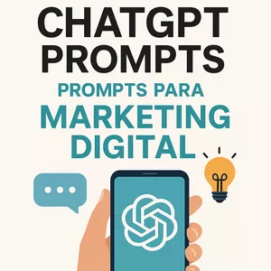 Imagen de portada para Curso online 100 Prompts para ChatGPT Poderosos