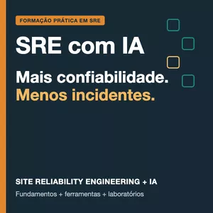 Imagem do curso Curso SRE com IA – Site Reliability Engineering Potencializado por Inteligência Artificial 