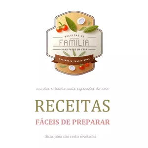 Receitas de família para fazer em casa 