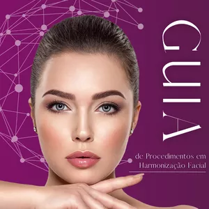 Imagem de capa para o Ebook Guia de Procedimentos de Harmonização Facial