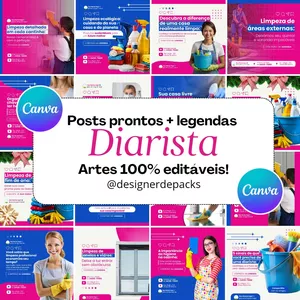 Imagem do curso CANVA PACK DIARISTA