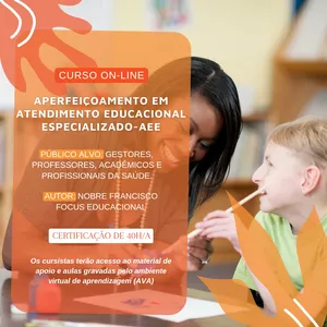 Imagem de capa para o Curso online Atendimento Educacional Especializado - AEE