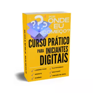 Imagem de capa para o Ebook Curso Para Iniciantes Digitais