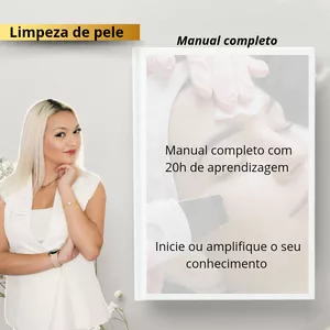 Imagem de capa para o Curso online Curso Completo de Limpeza de Pele e Técnicas Avançadas em Estética - Portugal