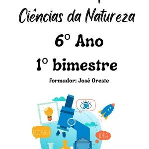 Imagem de capa para o Ebook APOSTILA ADAPTADA DE CIÊNCIAS  1º BIMESTRE 6º ANO 