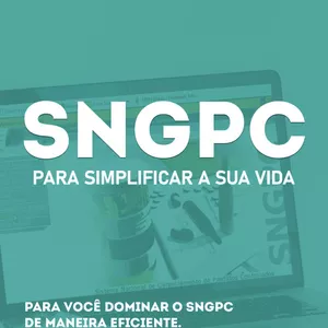 Imagem de capa para o Ebook SNGPC: Guia rápido e prático. 