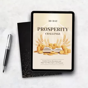 Cover image for Ebook 30-Day Prosperity Challenge