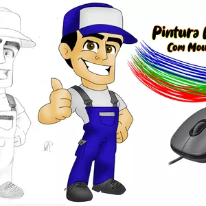 Imagem de capa para o Ebook Pintura Digital com Mouse