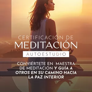 Imagen de portada para Curso online Certificación de Meditación Online: Autoestudio