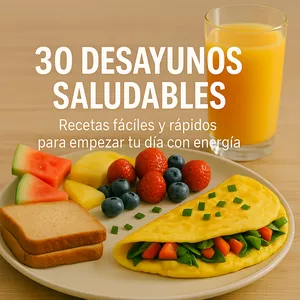 Imagen de portada para Ebook 30 Desayunos Saludables: Fáciles, rápidos y llenos de energía