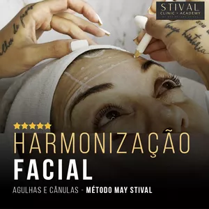 Imagem de capa para o Curso online HARMONIZAÇÃO FACIAL MÉTODO MAY STIVAL.