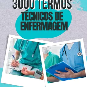 Imagem de capa para o Ebook 3.000 Termos Técnicos da enfermagem