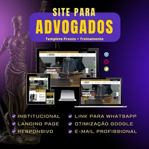 Imagem de capa para o Curso online SITE PARA ADVOGADO + TREINAMENTO