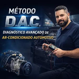 Imagem do curso Curso de Ar Condicionado Automotivo e Máquinas Agrícolas (Linha Leve e Pesada) - Método D.A.C. – Diagnóstico Avançado de Ar-Condicionado Automotivo