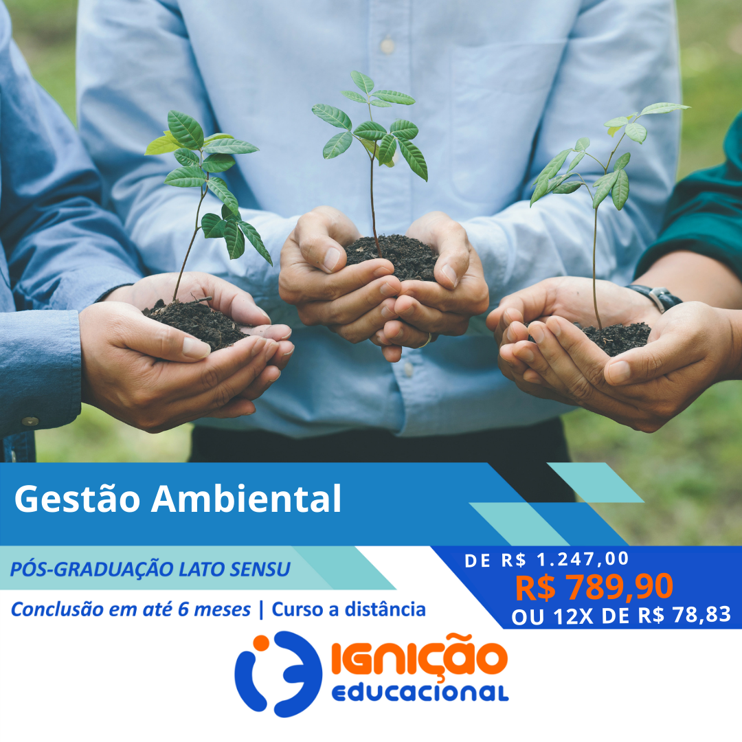 Imagem do curso Pós-Graduação em Gestão Ambiental