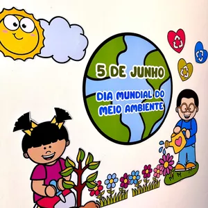 Imagem de capa para o Ebook Painel Dia Mundial do Meio Ambiente
