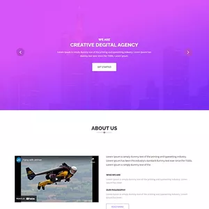 Cover image for Online course Agency  Website &amp; Landing Page Template
