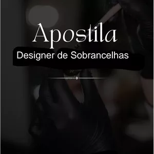 Imagem de capa para o Ebook Apostila Designer de Sobrancelhas Completo 