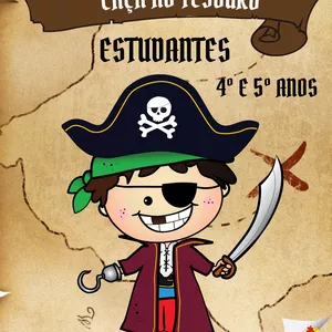 Imagem de capa para o Curso online Caça ao tesouro - Dia do estudante - 4º e 5º anos