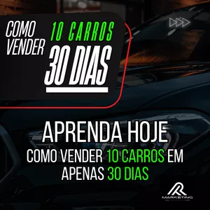 Imagem de capa para o Ebook Como vender 10 carros em 30 dias + BÔNUS