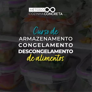 Imagem de capa para o Curso online Armazenamento, congelamento e descongelamento de alimentos
