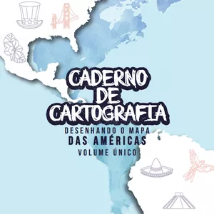 Imagem de capa para o Ebook CADERNO DE CARTOGRAFIA MAPA DAS AMÉRICAS