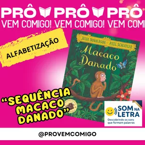 Imagem de capa para o Ebook Sequência Didática – Macaco Danado