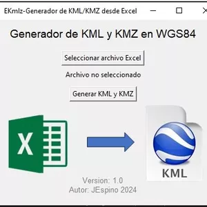 Imagen de portada para Curso online Software generador de KML y KMZ en WGS84