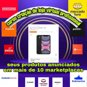 Imagem de capa para o Curso online Criação de loja virtual profissional passo a passo