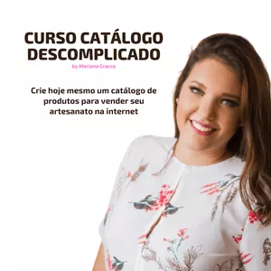 Imagem de capa para o Curso online Curso Catálogo de Artesanato Descomplicado