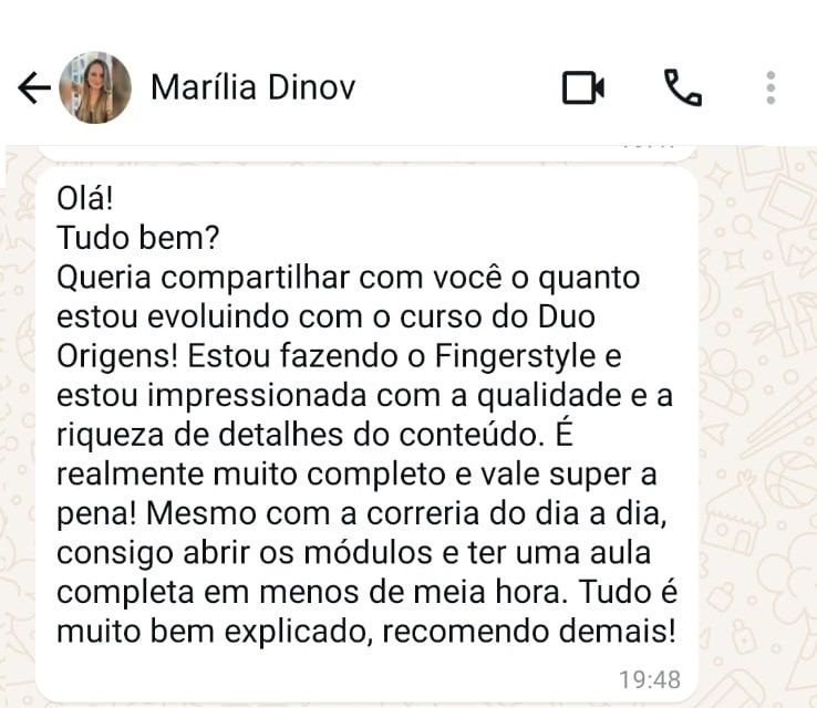 Depoimento Marilia