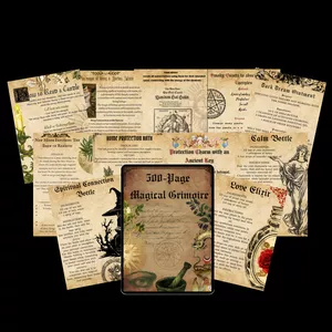 Cover image for Ebook 500 - Page Magical Grimoire