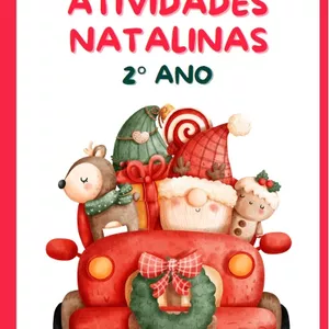Imagem de capa para o Ebook Atividades Natalinas 2° Ano