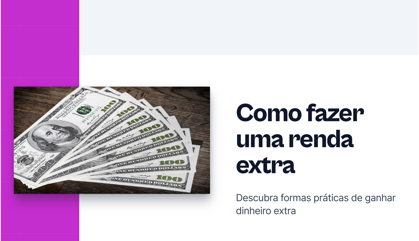 Imagem do curso Como fazer uma renda extra