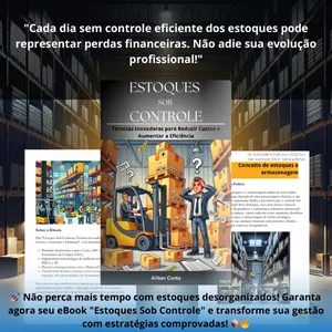 Imagem de capa para o Ebook Estoques Sob Controle