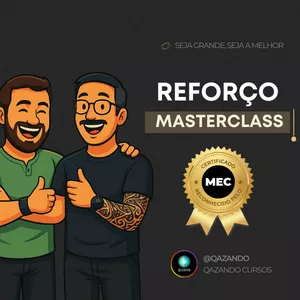 Imagem de capa para o Curso online Reforço Masterclass + Certificado MEC
