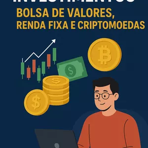 Imagem de capa para o Curso online Investimentos (Bolsa de Valores, renda fixa, criptomoedas)