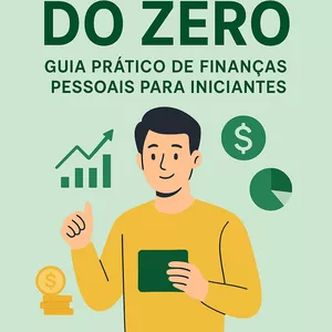 Imagem de capa para o Ebook “Comece do Zero: Guia Prático de Finanças Pessoais para Iniciantes”
