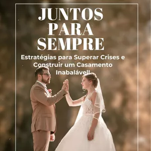 Imagem de capa para o Ebook JUNTOS PARA SEMPRE. " Estratégias para Superar crises e Construir um Casamento Inabalável"